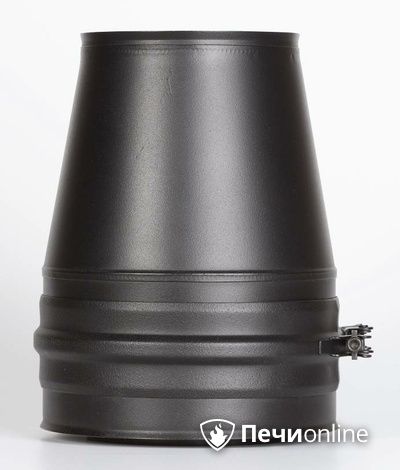 Комплектующие дымохода Schiedel Конус д250 PM25 (Черный) Permetr в Волгограде