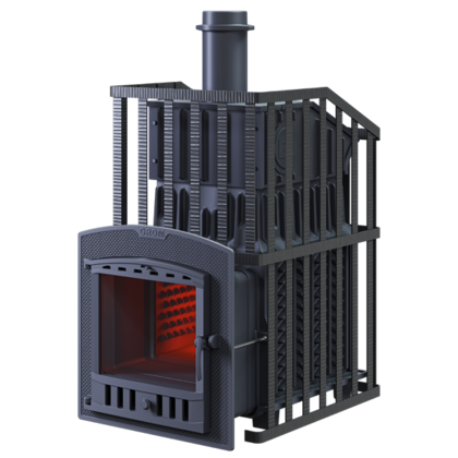 Дровяная печь-каменка Гефест Гром Ураган 30 (П2) в Волгограде