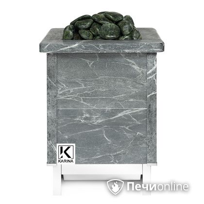Электрическая печь Karina Quadro 4,5 кВт Талькохлорит в Волгограде